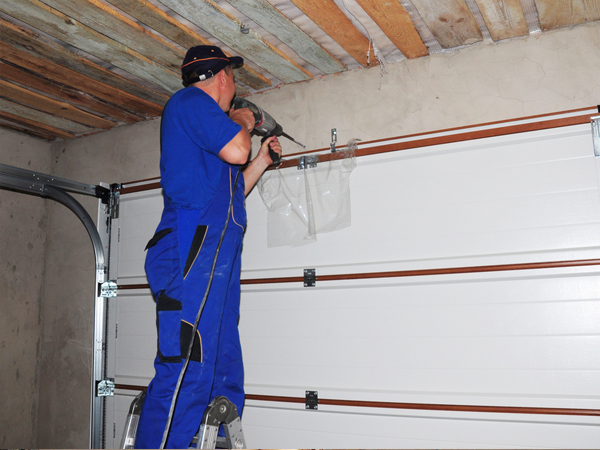 installing new garage door